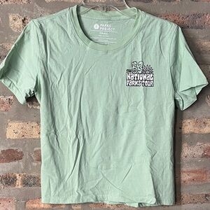Parks Project Mint Green National Parks 63 Tour Short Sleeve Tee Checklist